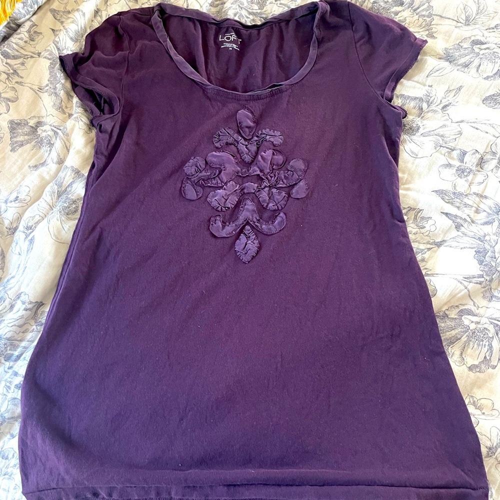 Purple loft tee